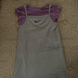 Nike Women's Camisole in Purple and Gray